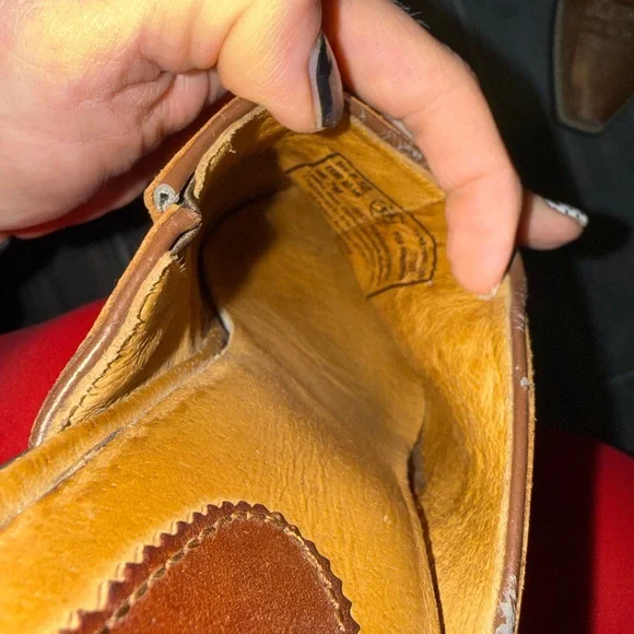 Ariat Dixie Mule - Russet Rebel Brown Studded Women's snip toe boot - Picture 4 of 5